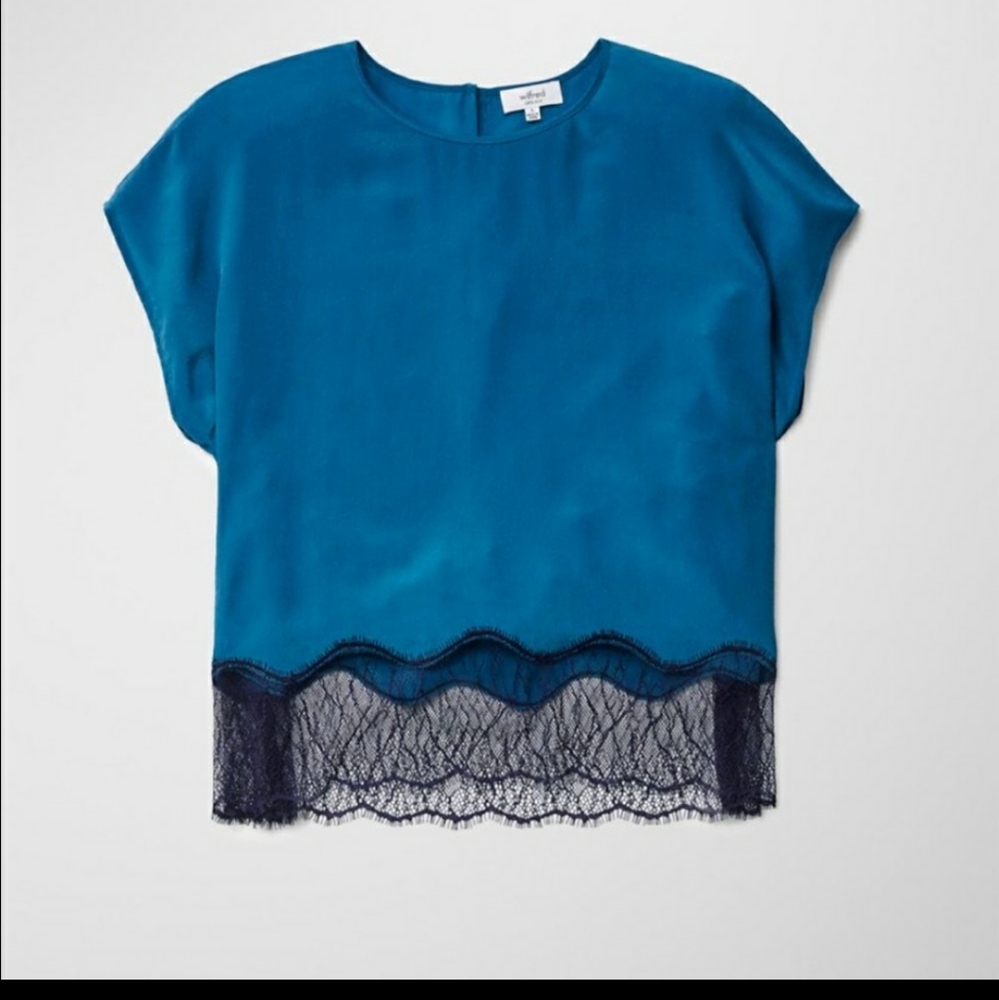Beautiful Wilfred silk top